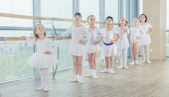 new ballet students class