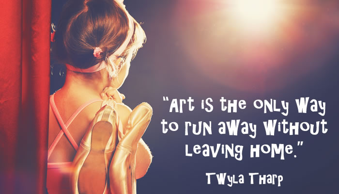 art is the only way to run away