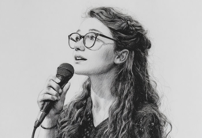 teen girl comedian