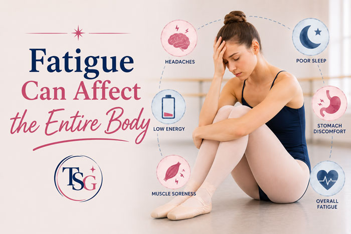 fatigue can affect the entire body