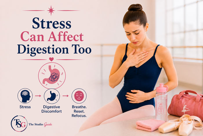 stress can affect digestion too