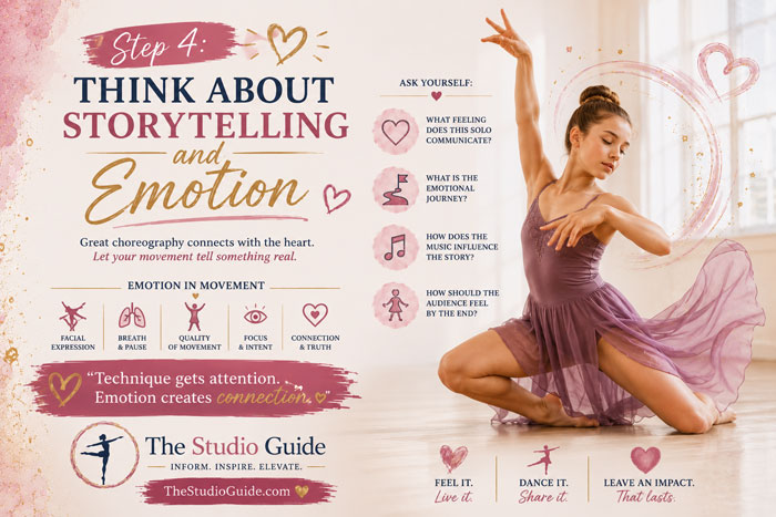 think about storytelling and emotion